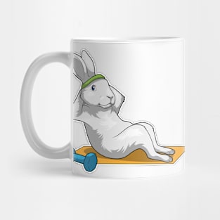 Bunny Fitness Sit ups Sports Mug